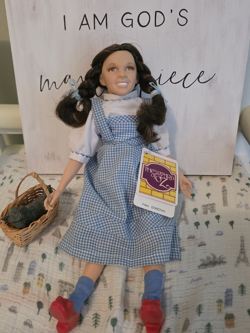 Dorothy Collectible Doll in Blue Gingham Dress